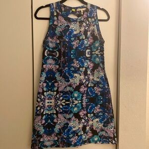 Maje floral linen/ silk dress